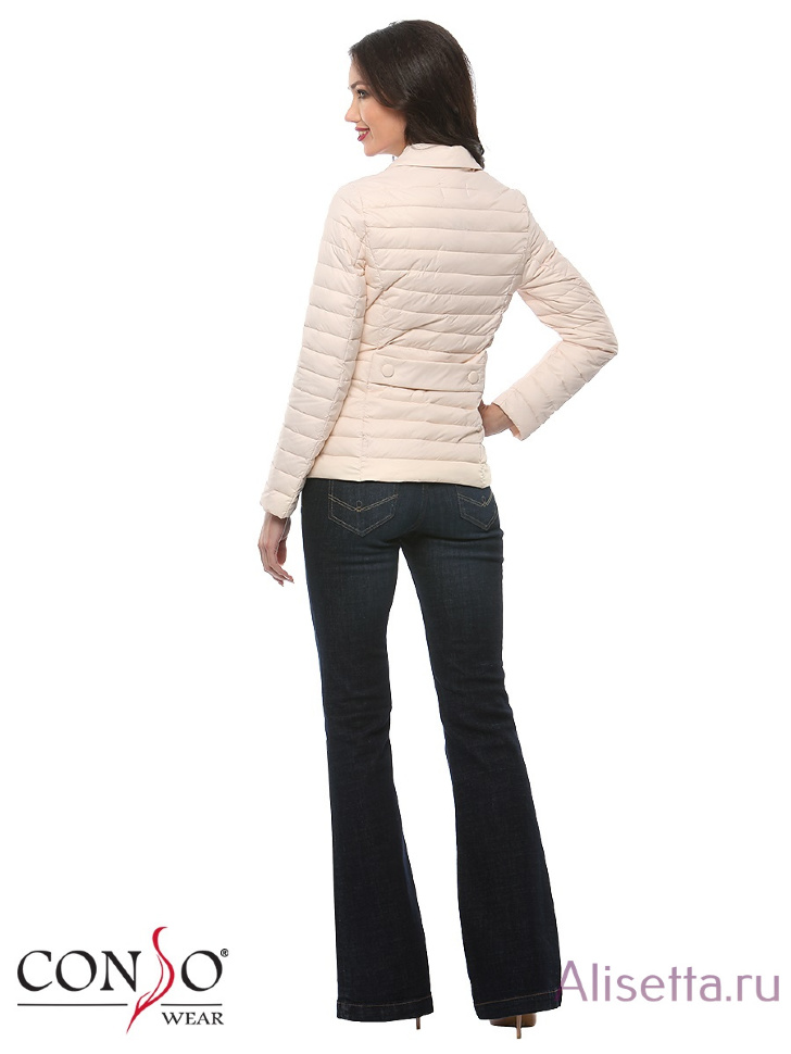 Куртка женская CONSO SS170110 - ice cream - кремовый