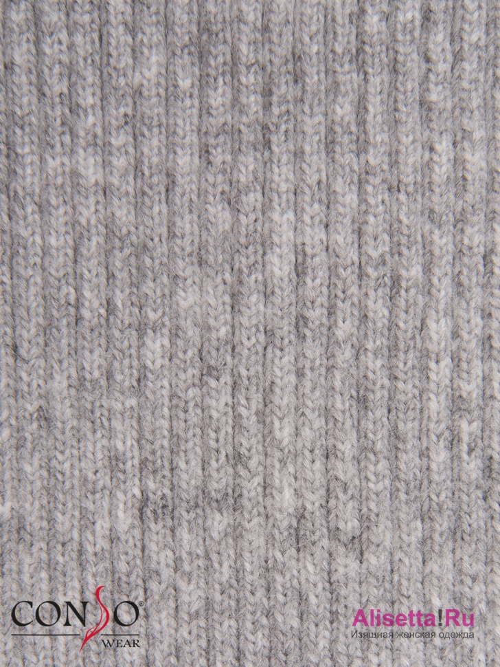 Шарф женский Conso KS180320 - grey – серый