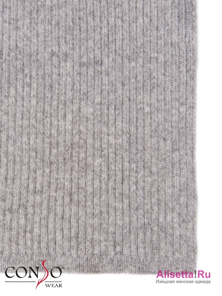 Шарф женский Conso KS180320 - grey – серый