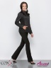 Модная женская куртка на весну и лето​ CONSO SS 190122 nero – черный приталенного силуэта. Купите недорого в официальном интернет-магазине Alisetta.ru. Фото 3