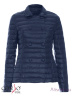 Двубортная куртка-жакет CONSO SS170110 - navy - тёмно-синий​ средней длины – прекрасный выбор для прохладной погоды. Модель приталенного силуэта с отложным воротником, который может трансформироваться в лацканы с разрезами. Фото 8