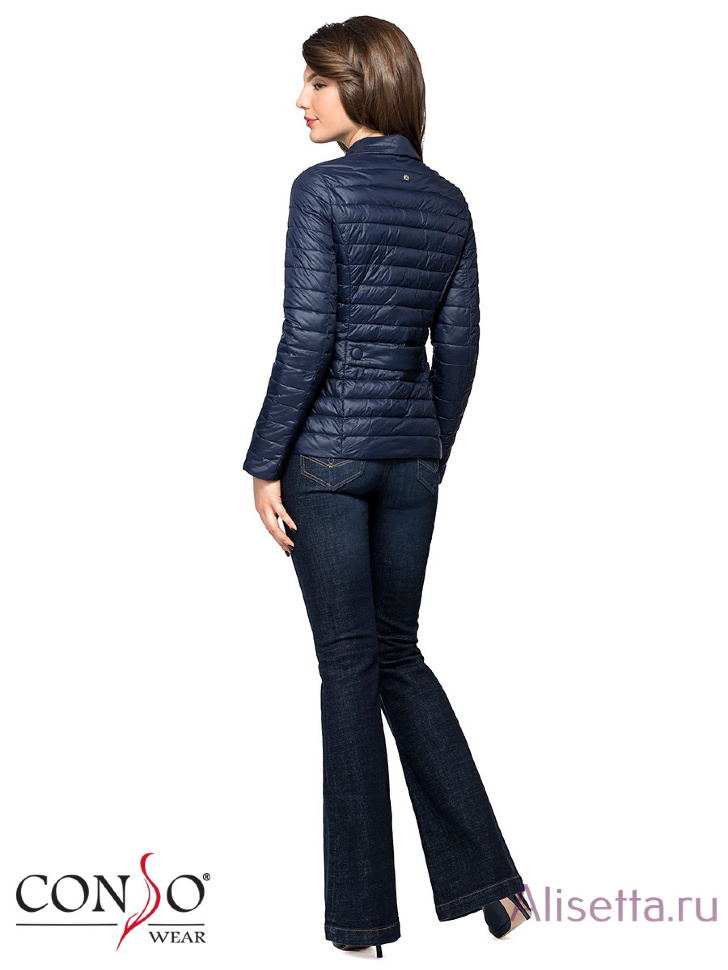 Куртка женская CONSO SS170110 - navy - тёмно-синий