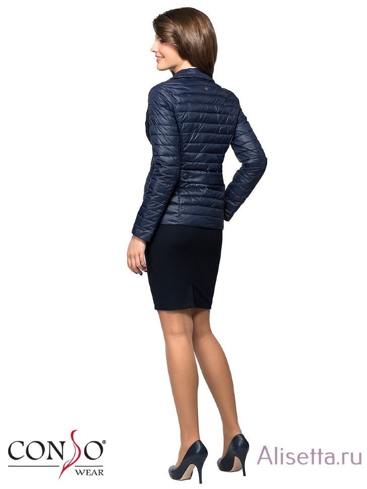 Куртка женская CONSO SS170110 - navy - тёмно-синий