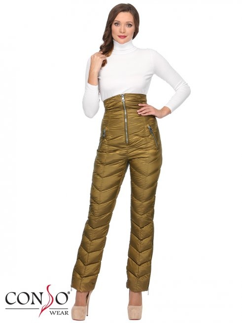 Комплект женский куртка+брюки Conso WSFP170553 - dijon – горчичный