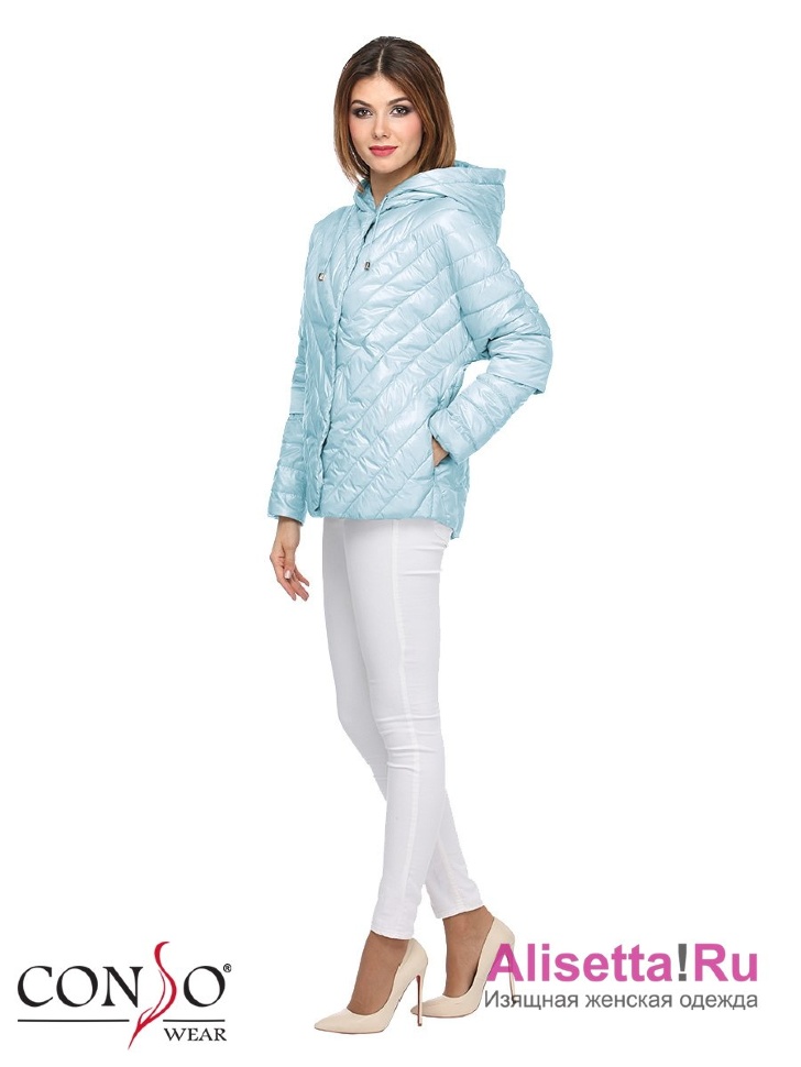 Куртка женская Conso SM180123 - blue topaz – голубой топаз
