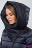 Куртка женская с теплым капюшоном ALBANA 106 NAVY - Синий