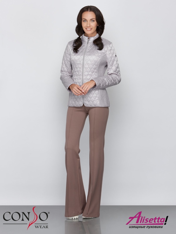 Куртка женская Conso SS 190122 silver lilac – серебристый