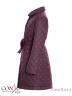 Пальто для девочек CONSO SG170210 - marsala - марсала​ укороченного типа для прохладной погоды. Модель приталенного силуэта, с длинными рукавами и аккуратным отложным воротником. Изделие застегивается на потайную молнию с фирменным металлическим замком и 
