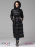 Элегантное пальто Conso WL 180523 - nero – черный с окантовкой в тон. Модель приталенного силуэта длины миди. Фото 2