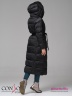 Элегантное пальто Conso WL 180523 - nero – черный с окантовкой в тон. Модель приталенного силуэта длины миди. Фото 7