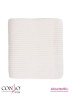 Элегантный меланжевый шарф Conso KS180320 - white – белый с фактурным узором «лапша». Модель изготовлена из приятного к телу и эластичного трикотажа. Фото 7