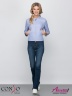 Модная женская куртка на весну и лето​ CONSO SS 190123 lilac – светло-лиловый укороченная – для теплой весенней погоды. Купите недорого в официальном интернет-магазине Alisetta.ru. Фото 2