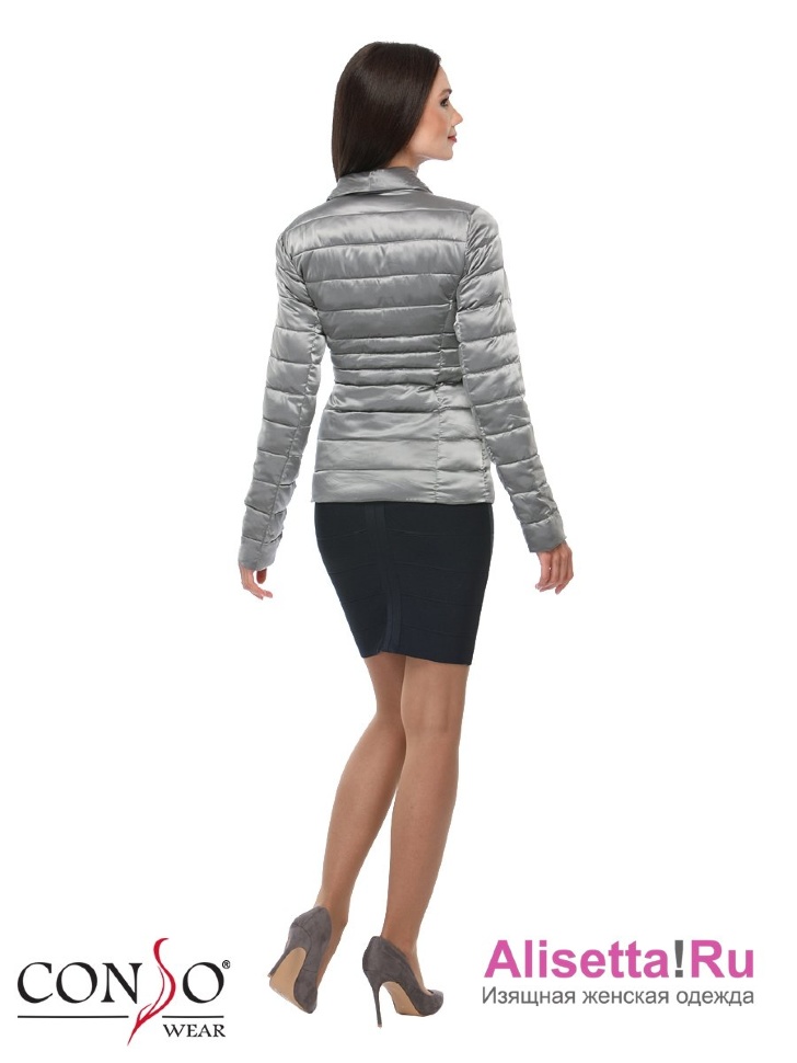 Куртка женская Conso SS180102 - metal grey – темно-серый металлик