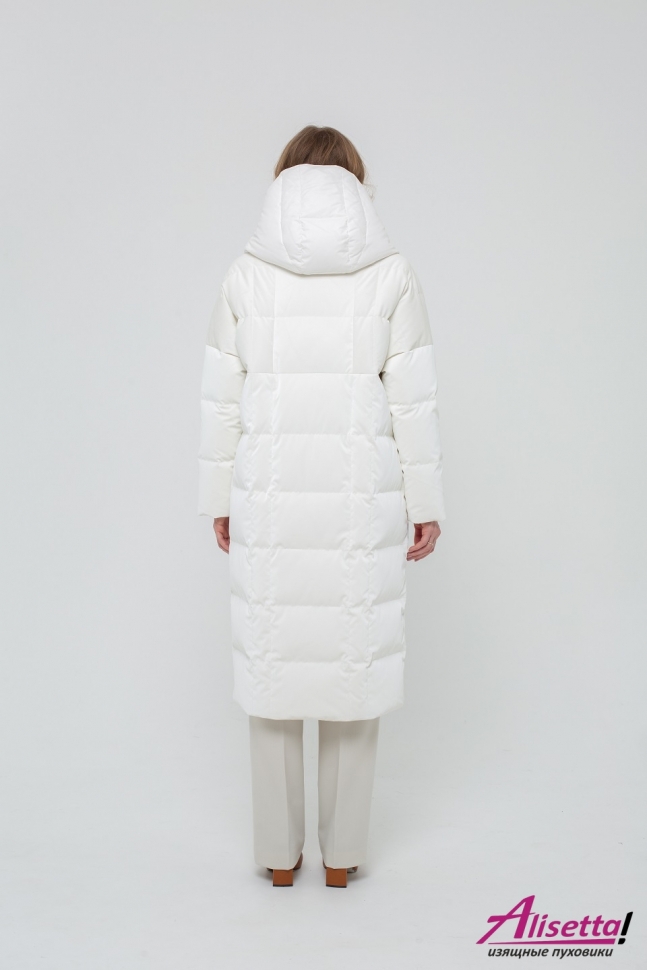 Пуховик ALBANA 132 WHITE - Белый