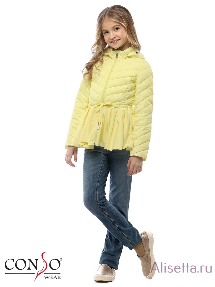 Куртка детская CONSO SG170208 - lemon - жёлтый