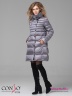 Стильное двубортное пальто Conso WMF 180520 - amethyst – сиреневый​ А-силуэта классической длины. Фото 3