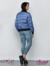 Модная женская куртка-бомбер на весну и лето​ CONSO SS 190124 blue – голубой топаз. Купите недорого в официальном интернет-магазине Alisetta.ru. Фото 9