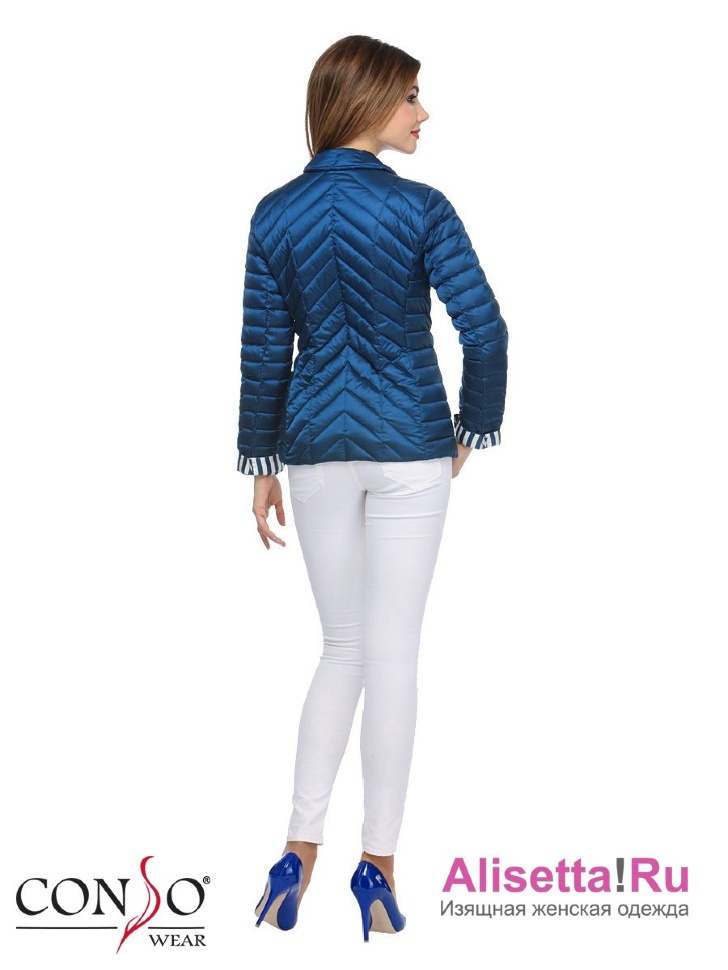 Куртка женская Conso SS180103 - peacoat – синий металлик