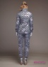 Рубашка пуховая женская NAUMI 18 W 817 00 22 Military grey – Хаки серый ​приталенного силуэта. Рукав втачной двухшовный. Вид сзади