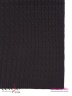 Элегантный шарф Conso KS180321 - nero – черный с объемным узором «косичка». Модель изготовлена из приятного к телу, мягкого трикотажа. Фото 4