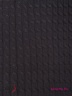 Элегантный шарф Conso KS180321 - nero – черный с объемным узором «косичка». Модель изготовлена из приятного к телу, мягкого трикотажа. Фото 6
