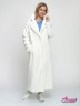 Искусственная шуба пальто W.Sharvel SRR90063 - белый 