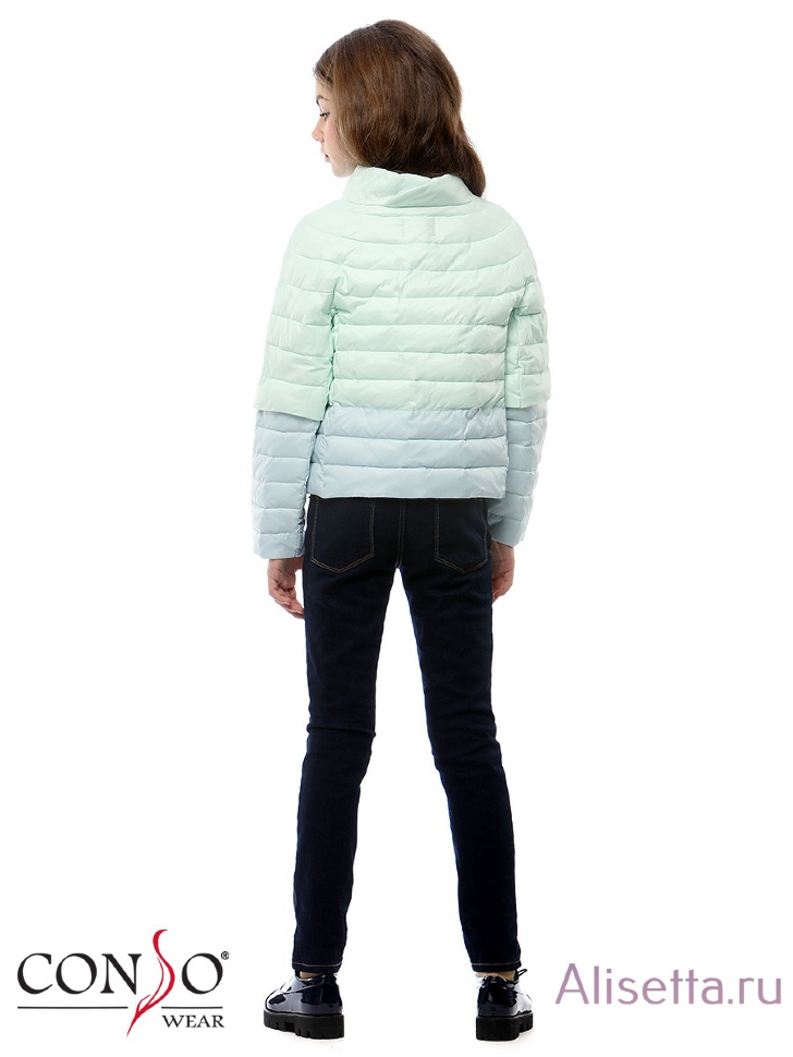 Куртка детская CONSO SG170201 - menthol / light blue - мятный / светло-синий