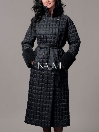 Пуховик женский Naumi WF14037 черный/black