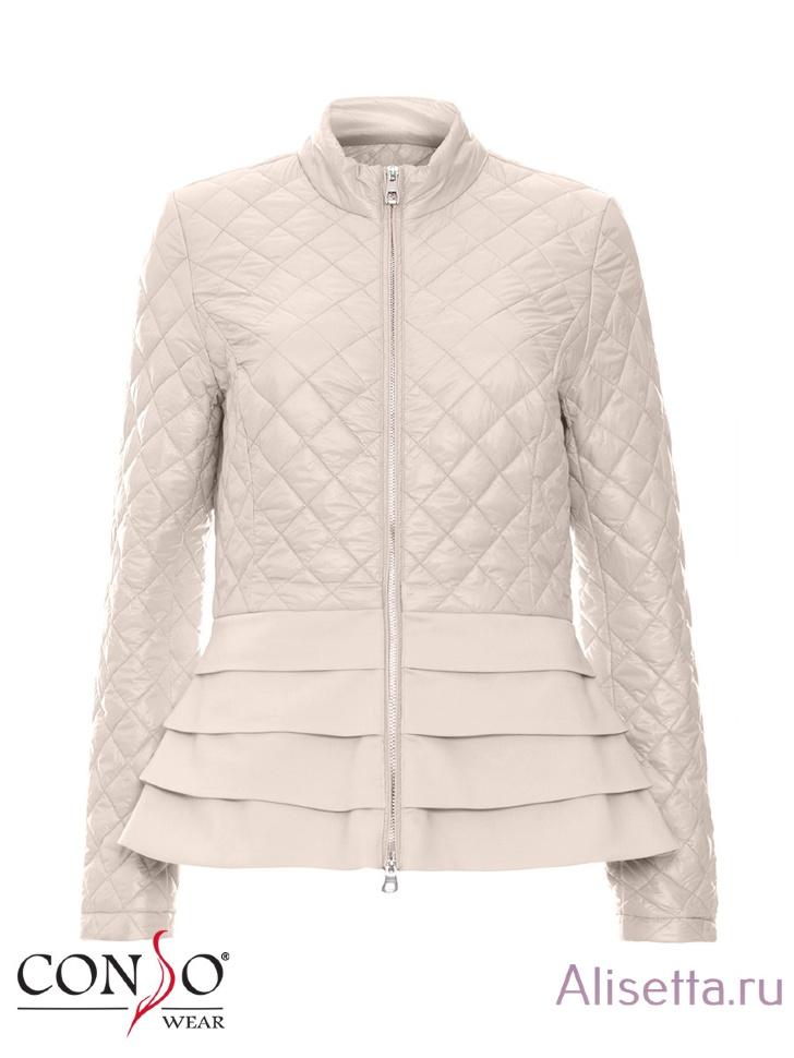 Куртка женская CONSO SS170116 - light beige - светло-бежевый