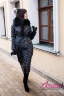 Женский зимний длинный пуховик с капюшоном НАОМИ - NAUMI 18 W 710 02 33 Black – Черный
